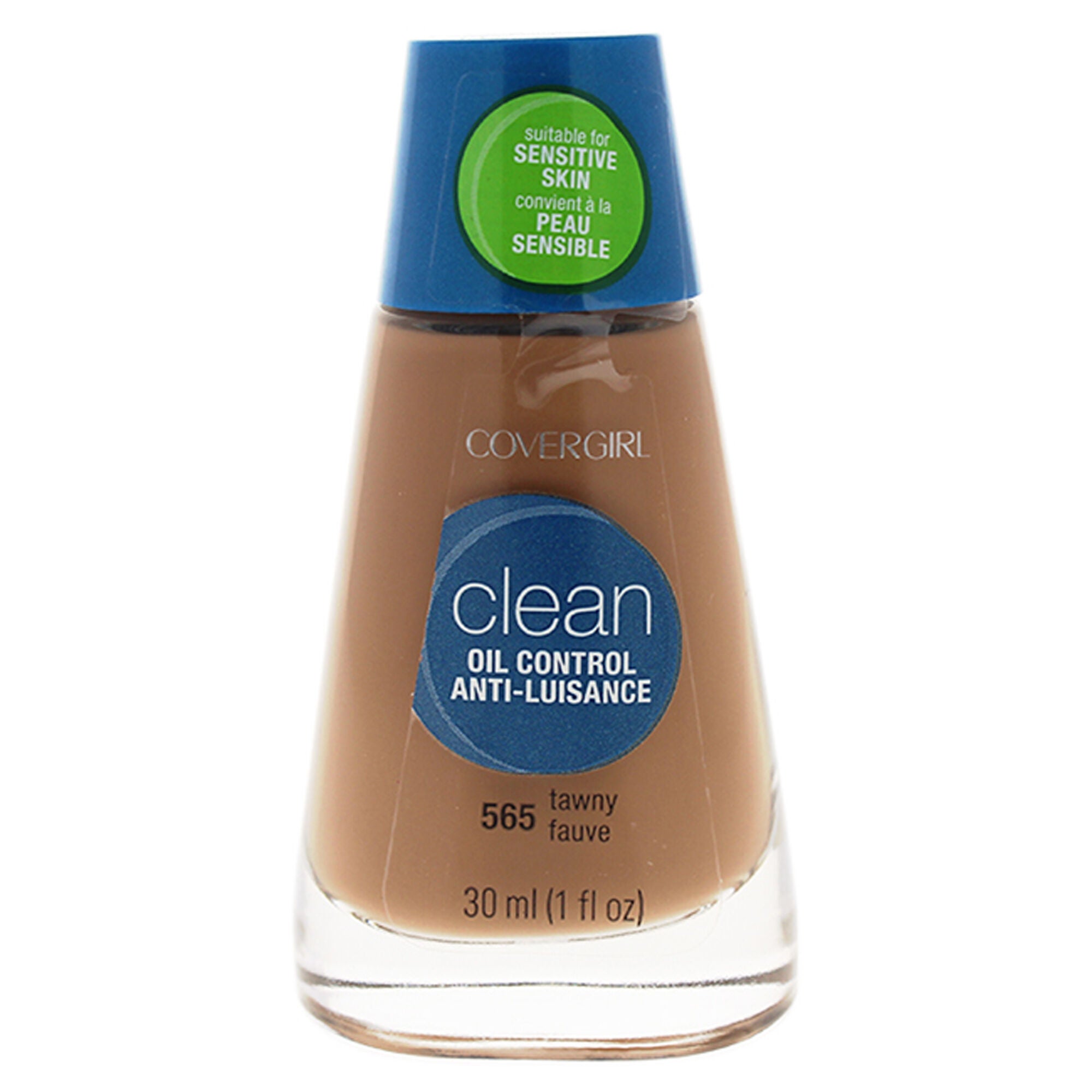 Clean Oil Control Liquid Foundation - # 565 Tawny by CoverGirl for Women - 1 oz Foundation, , alternate image number 3