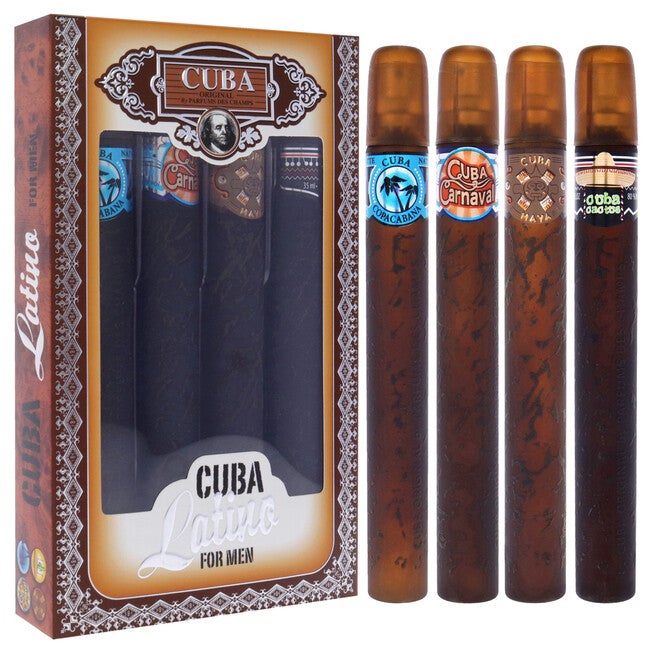 Cuba Latino Collection by Cuba for Men - 4 Pc Gift Set, , alternate image number null