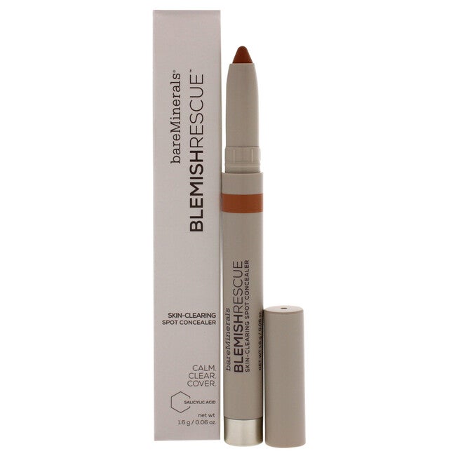 Blemish Rescue Skin- Clearing Spot Concealer - 4.5N Tan - Dark by BareMinerals for Women - 0.06 oz Concealer, NA, hi-res image number null
