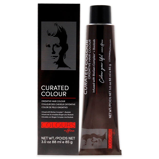 Curated Colour - 9.3-9G Very Light Golden Blonde by Colours By Gina for Unisex - 3 oz Hair Color, NA, hi-res image number null