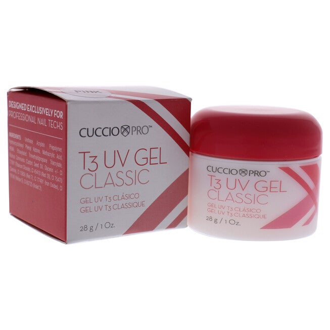 T3 Uv Gel Classic - Pink by Cuccio Pro for Women - 1 oz Nail Gel, NA, alternate image number null