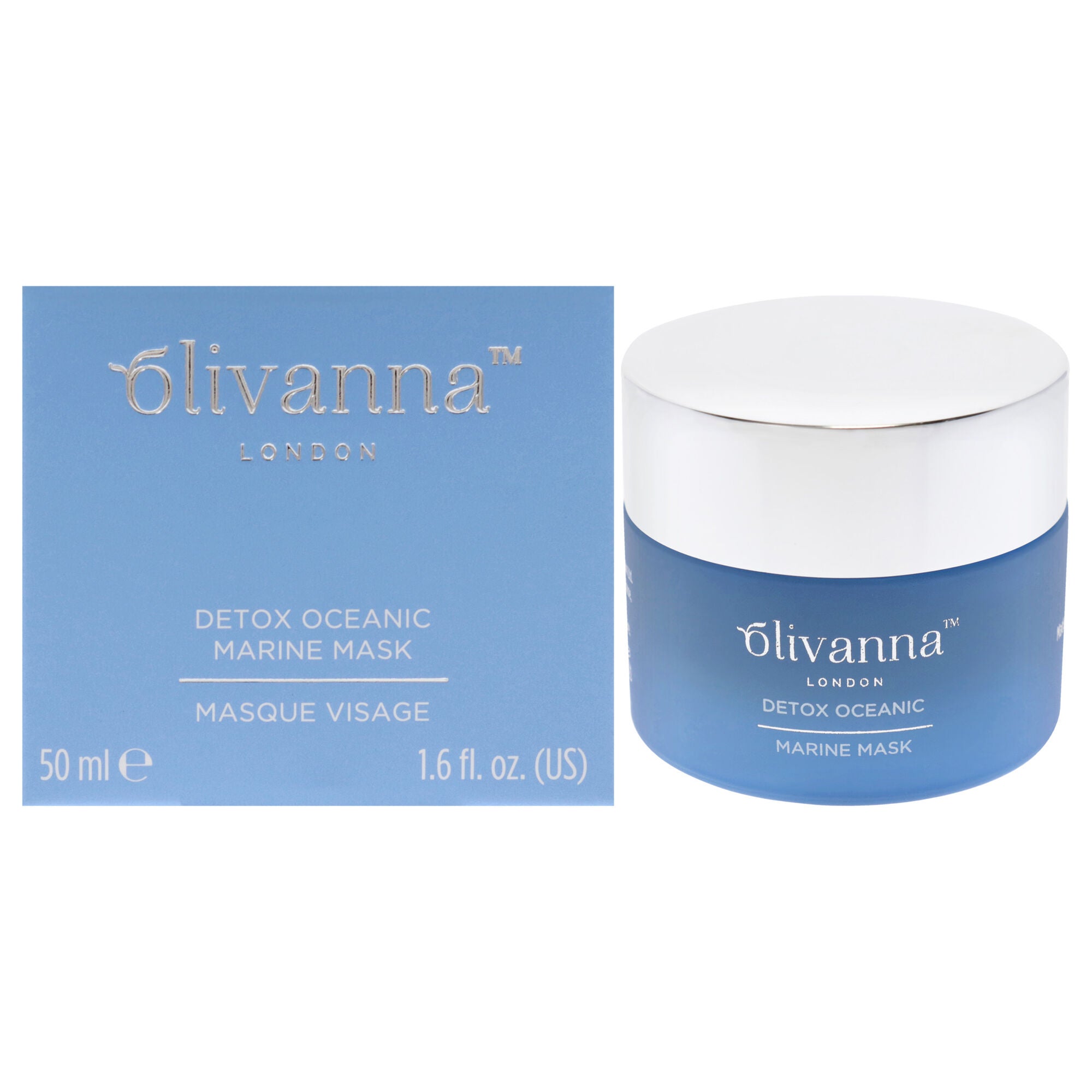 Detox Oceanic Marine Mask by Olivanna for Women - 1.6 oz Mask, See Description, hi-res image number 0