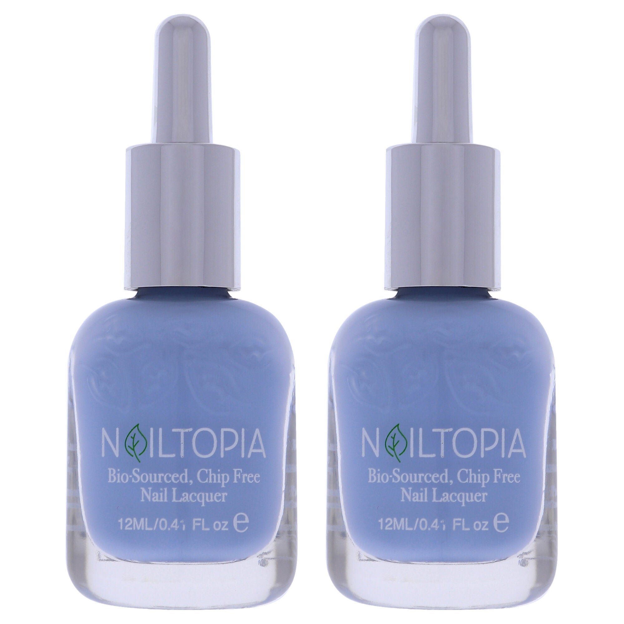 Bio-Sourced Chip Free Nail Lacquer - Bali Baby by Nailtopia for Women - 0.41 oz Nail Polish - Pack of 2, See Description, hi-res image number 0