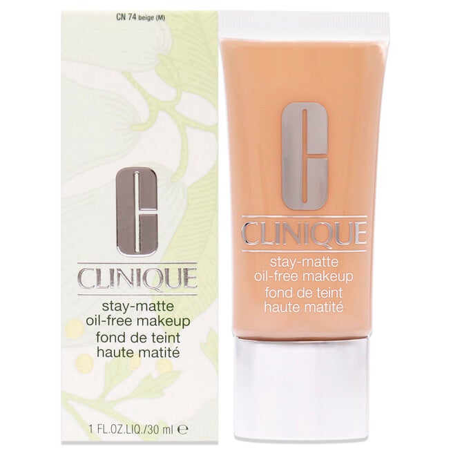 Stay-Matte Oil-Free Makeup - CN 74 Beige - Dry Combination To Oily by Clinique for Women - 1 oz Makeup, , alternate image number null