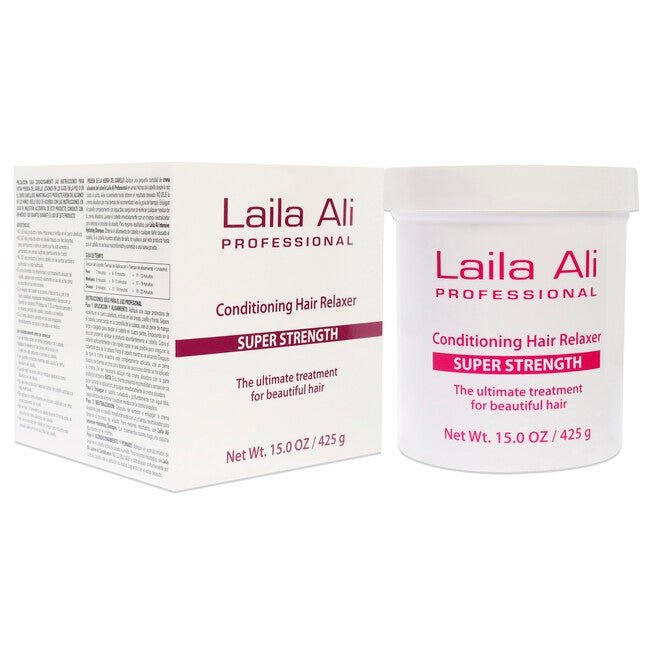 Super Strength Conditioning Hair Relaxer by Laila Ali for Unisex - 15 oz Treatment, , alternate image number null