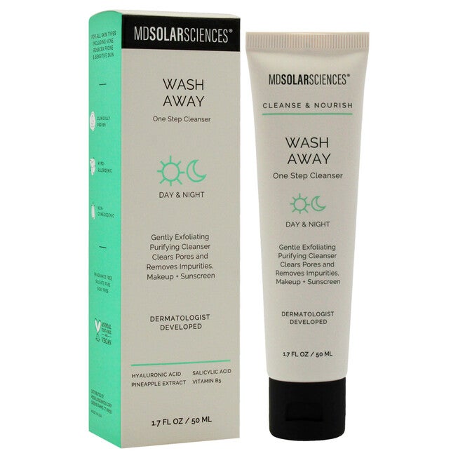 Wash Away Cleanser by MDSolarSciences for Unisex - 1.7 oz Cleanser, NA, alternate image number null