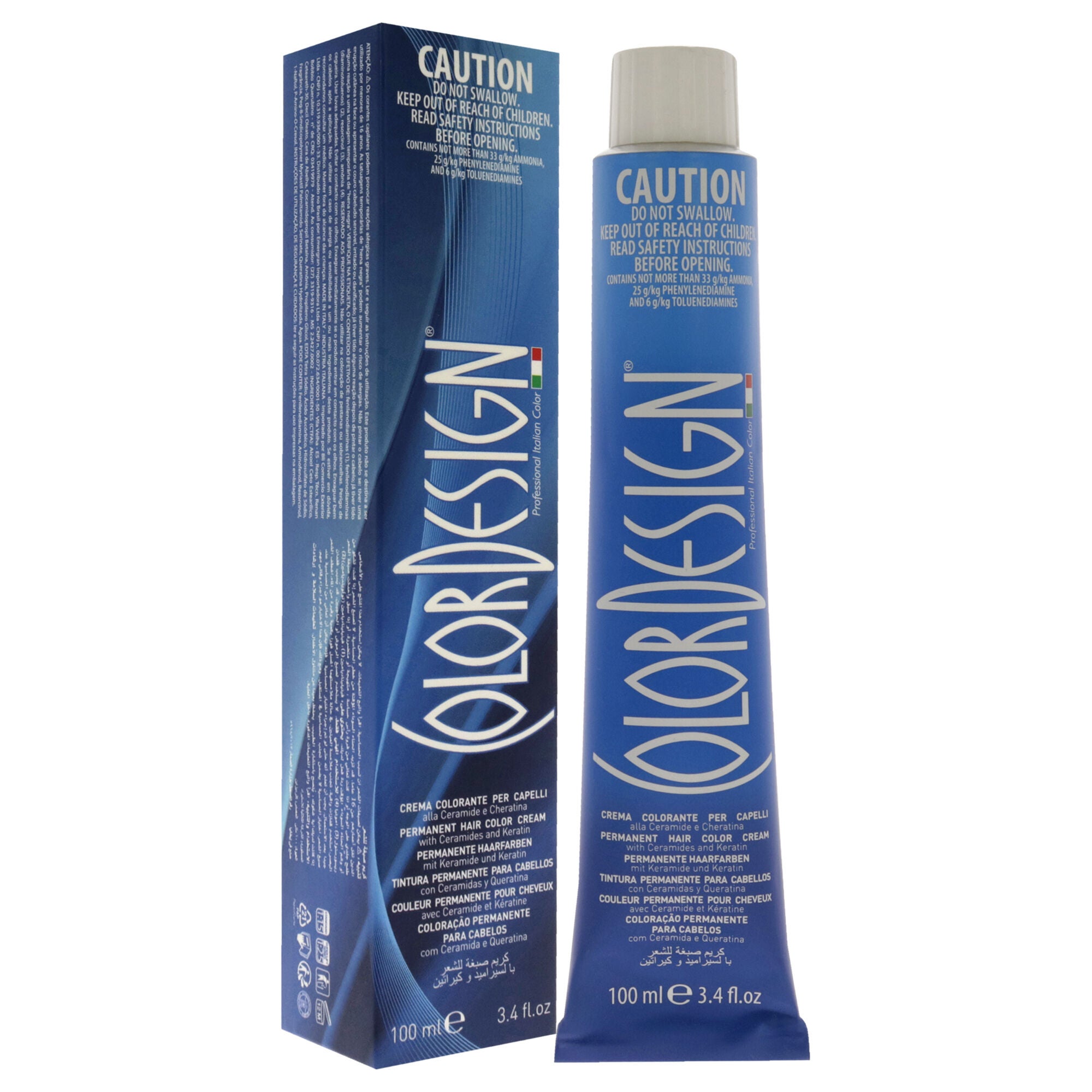 Permanent Hair Color - 2 Darkest Brown by ColorDesign for Unisex - 3.4 oz Hair Color, See Description, alternate image number 2