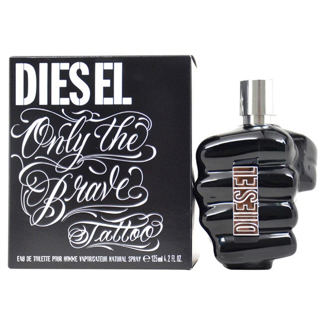 Only The Brave Tattoo by Diesel for Men - 4.2 oz EDT Spray, NA, hi-res image number null