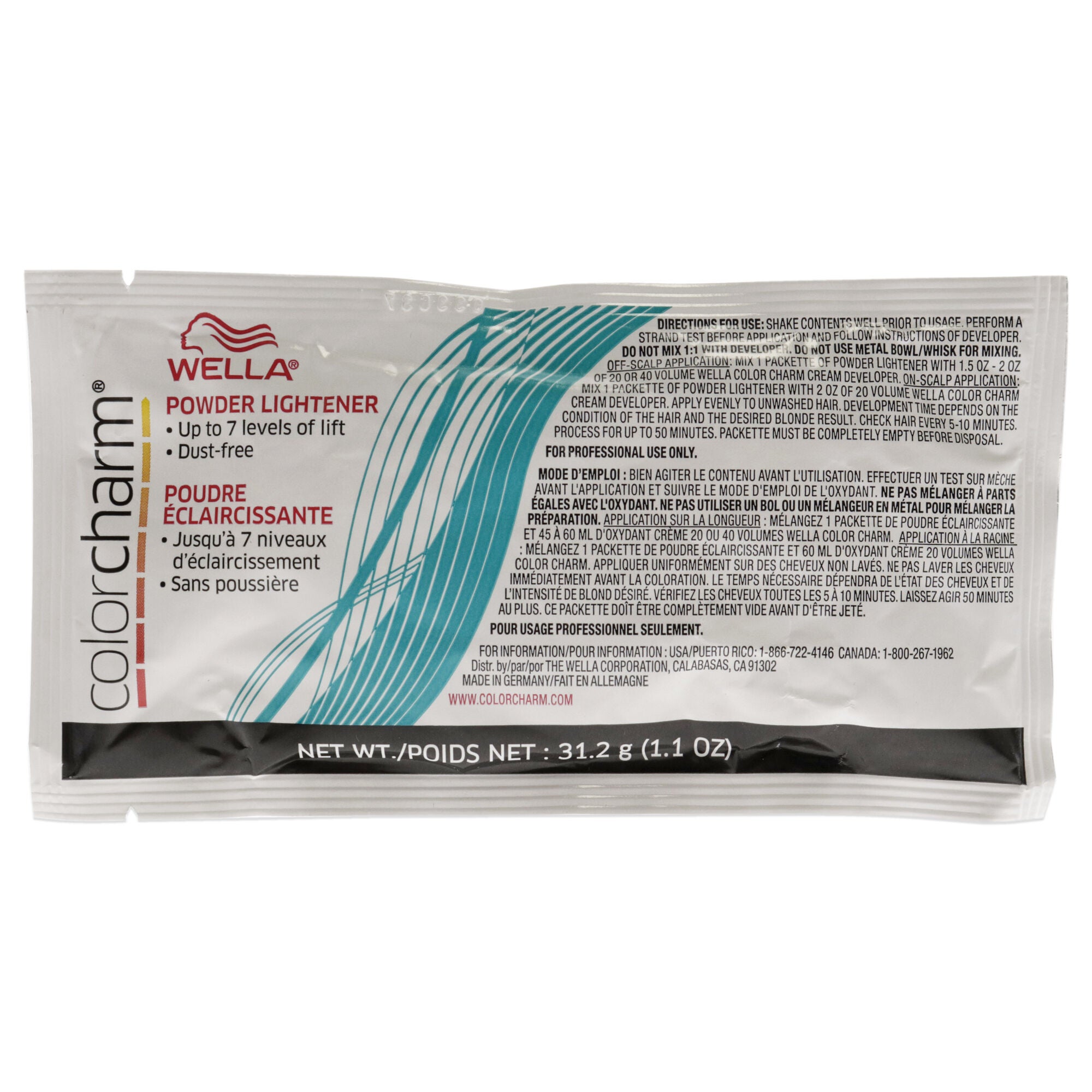 Color Charm Powder Lightener by Wella for Unisex - 1.1 oz Lightener, See Description, hi-res image number 0