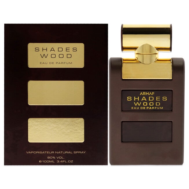 Shades Wood by Armaf for Men - 3.4 oz EDP Spray, See Description, hi-res image number 0