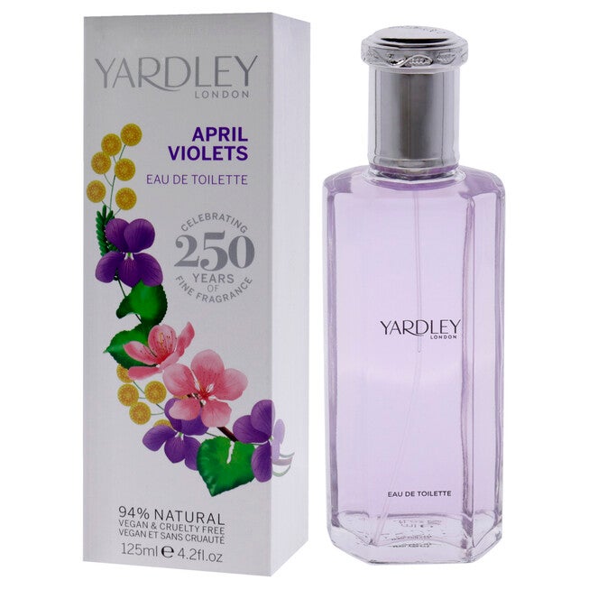 April Violets by Yardley London for Women - 4.2 oz EDT Spray, NA, alternate image number null