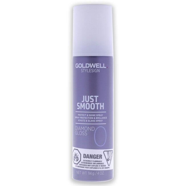 Stylesign Just Smooth Diamond Gloss Spray by Goldwell for Unisex - 4 oz Hair Spray, NA, hi-res image number null