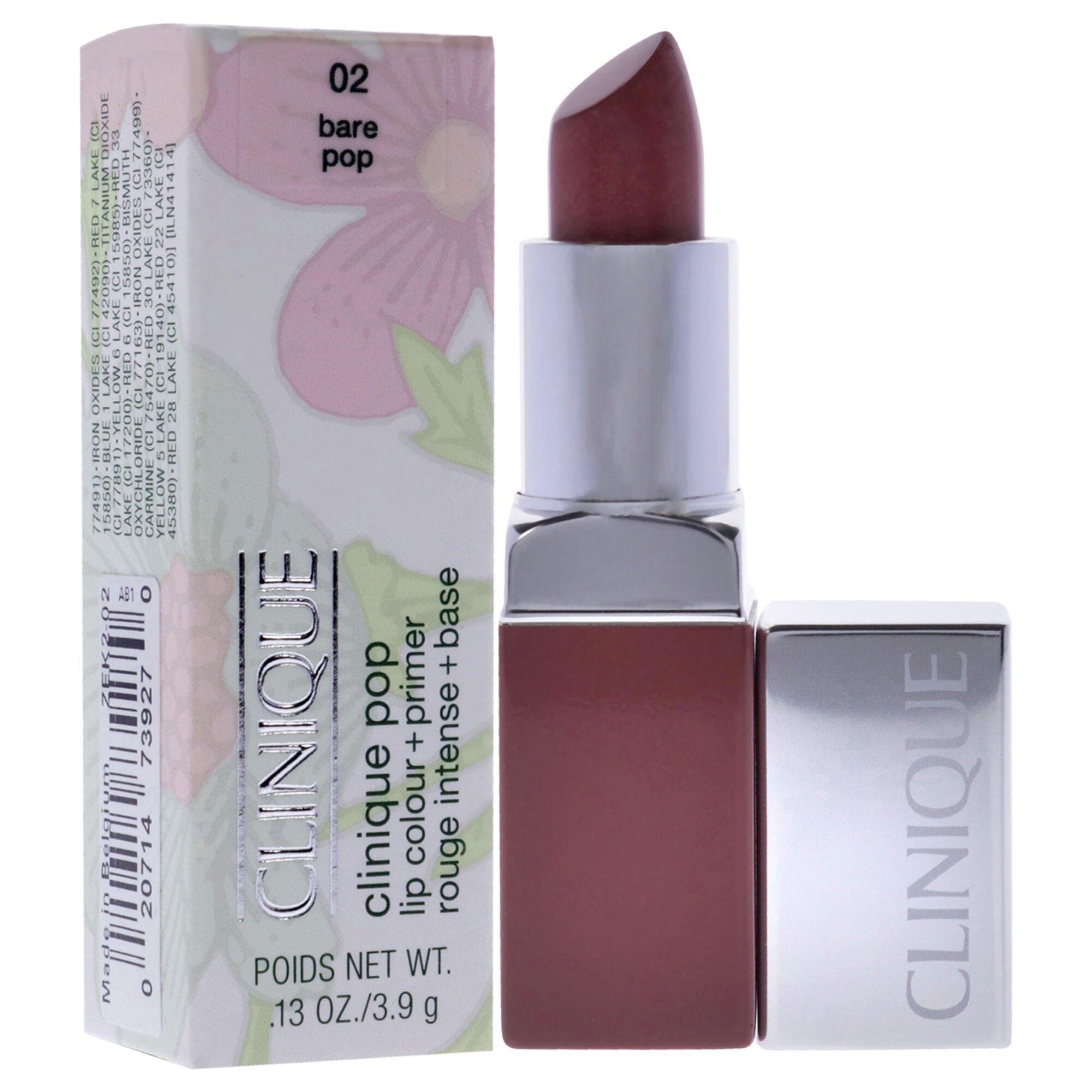 Clinique Pop Lip Colour Plus Primer - 02 Bare Pop by Clinique for Women - 0.13 oz Lipstick, , alternate image number 6