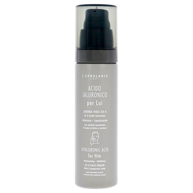 Hyaluronic Acid Moisturisin Mattifying Face Cream by LErbolario for Men - 1.6 oz Cream, NA, alternate image number null