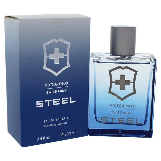 Victorinox Swiss Army Steel by Swiss Army for Men - 3.4 oz EDT Spray, See Description, alternate image number 2