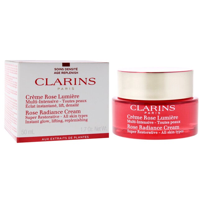 Rose Radiance Cream Super Restorative by Clarins for Unisex - 1.7 oz Cream, See Description, alternate image number null