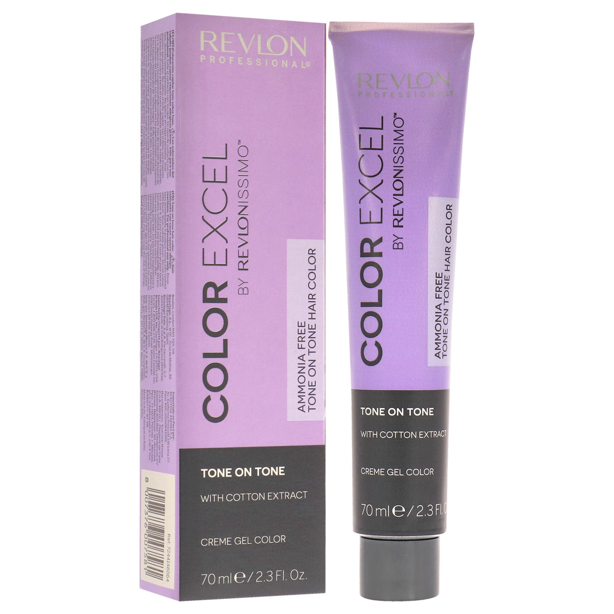 Revlonissimo Color Excel - 6.4 Dark Copper Blonde by Revlon for Unisex - 2.3 oz Hair Color, , alternate image number 6