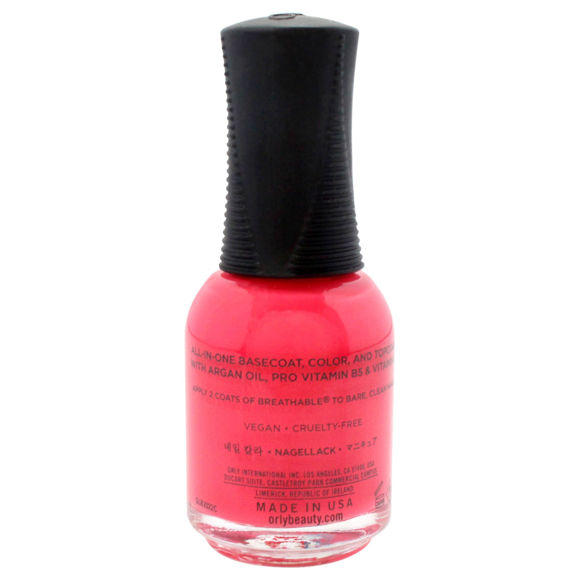 Breathable Treatment Plus Color - 20916 Beauty Essential by Orly for Women - 0.6 oz Nail Polish, See Description, alternate image number 2
