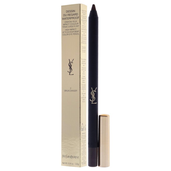Dessin Du Regard Waterproof Eye Pencil - 2 Brun Danger by Yves Saint Laurent for Women - 0.04 oz Eye Pencil, , alternate image number null