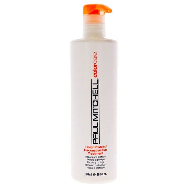 Color Protect Reconstructive Treatment by Paul Mitchell for Unisex - 16.9 oz Treatment, NA, hi-res image number null