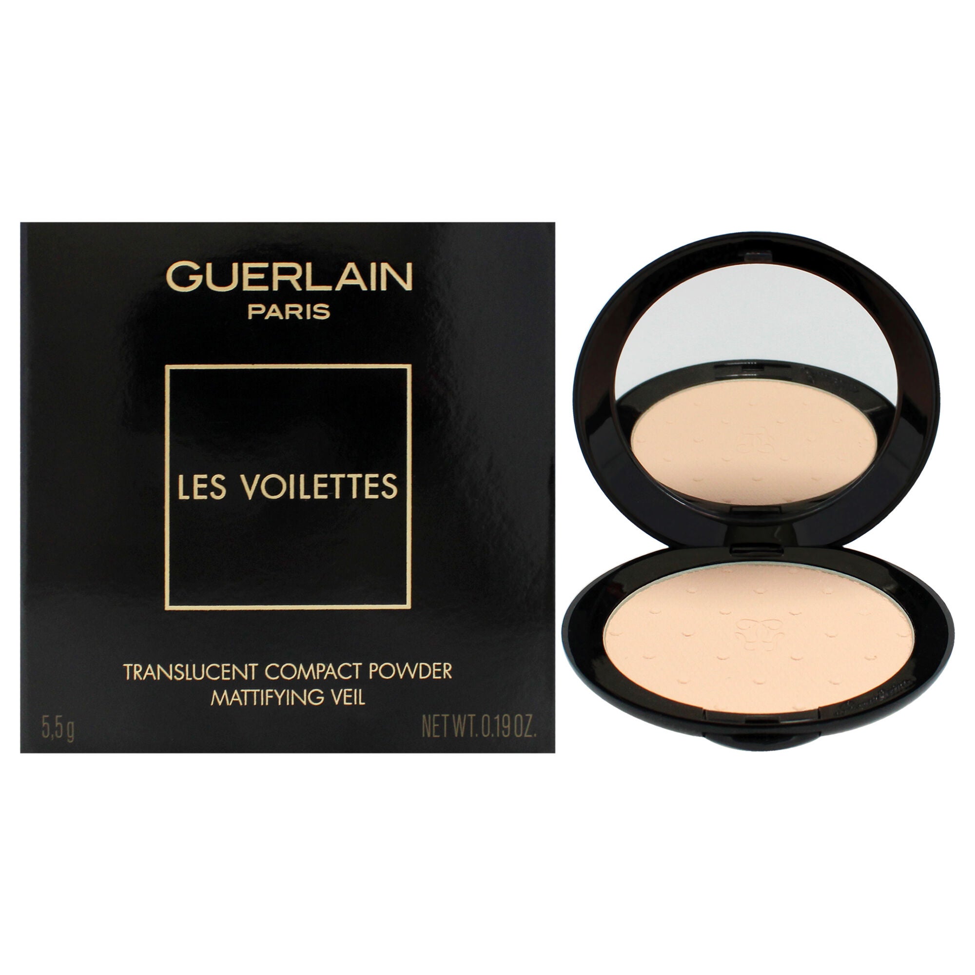 Les Voilettes Translucent Compact Powder - 3 Medium by Guerlain for Women - 0.19 oz Powder, See Description, hi-res image number 0
