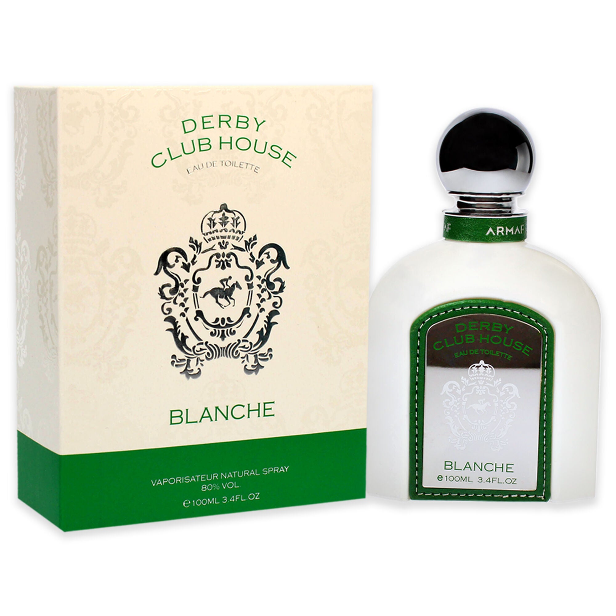 Derby Club House Blanche by Armaf for Men - 3.4 oz EDT Spray, See Description, alternate image number 2