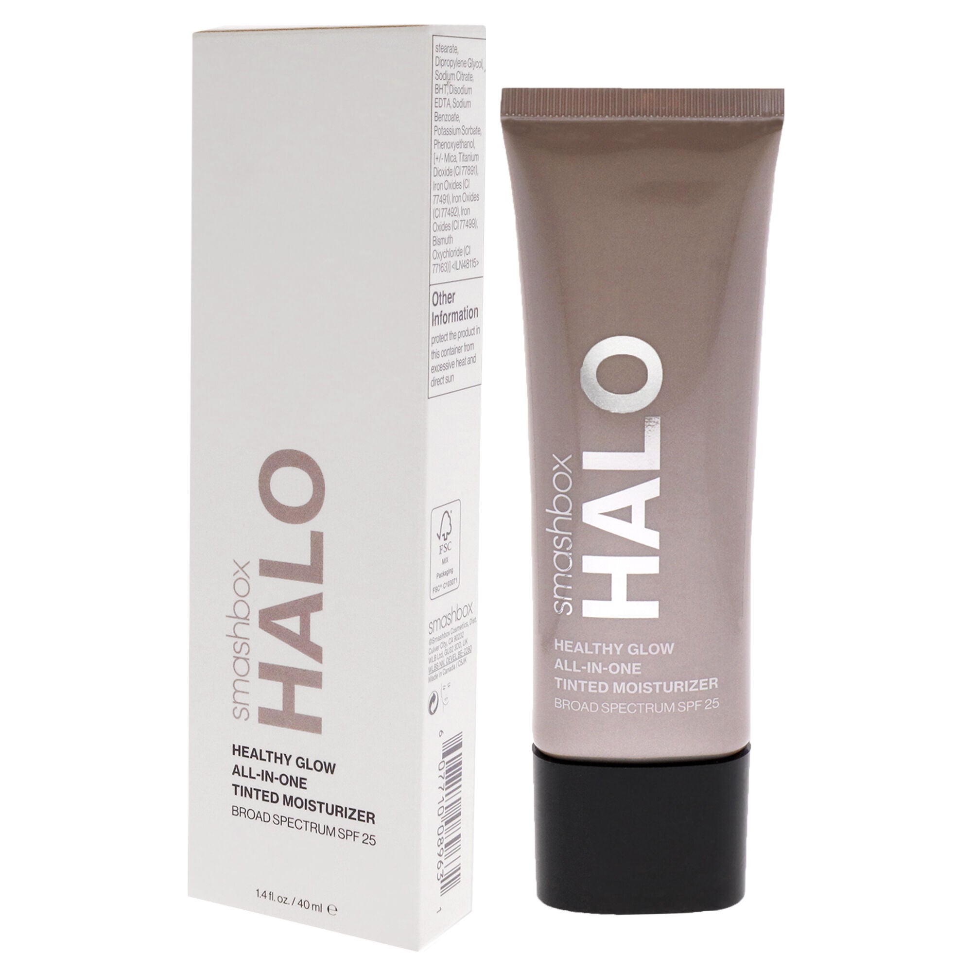 Halo Healthy Glow All-In-One Tinted Moisturizer SPF 25 - Light Neutral by SmashBox for Women - 1.4 oz Foundation, See Description, alternate image number 3