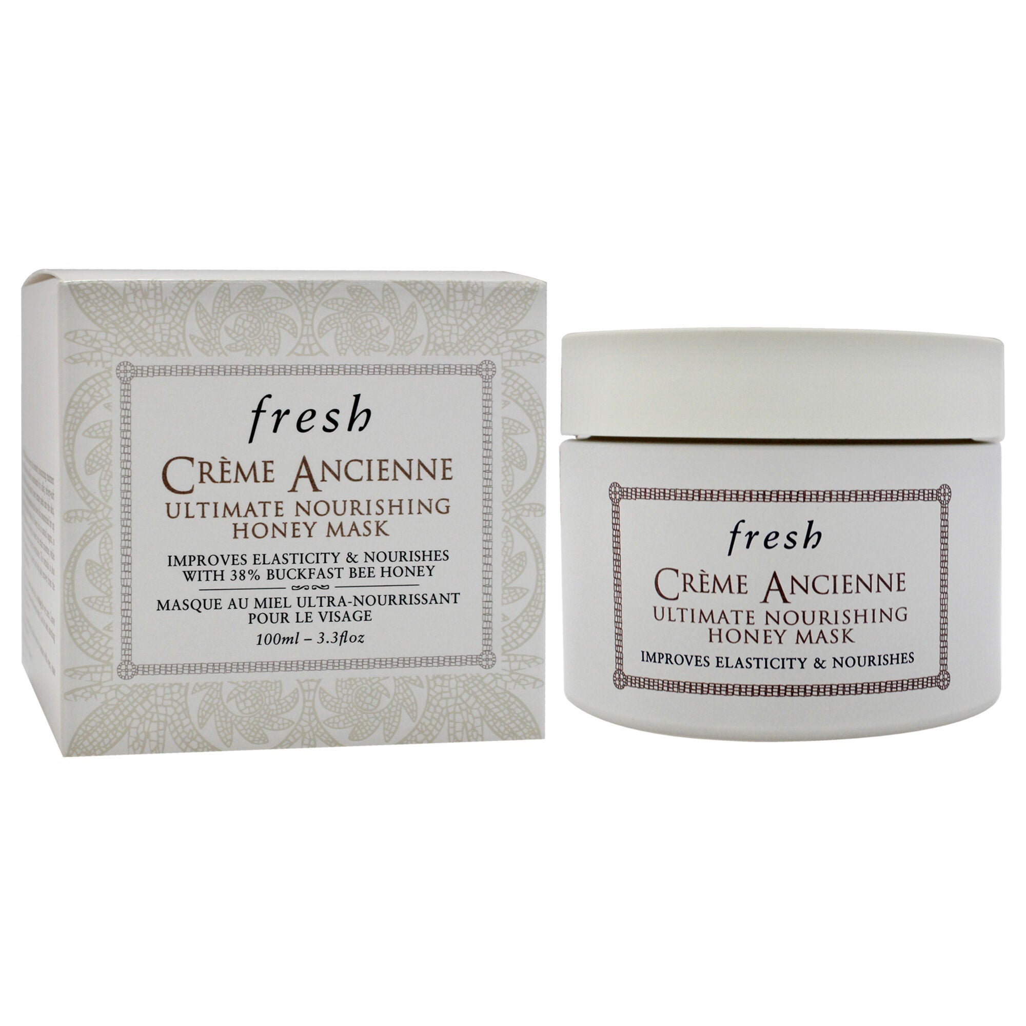 Cream Ancienne Ultimate Nourishing Honey Mask by Fresh for Women - 3.3 oz Mask, See Description, alternate image number 2