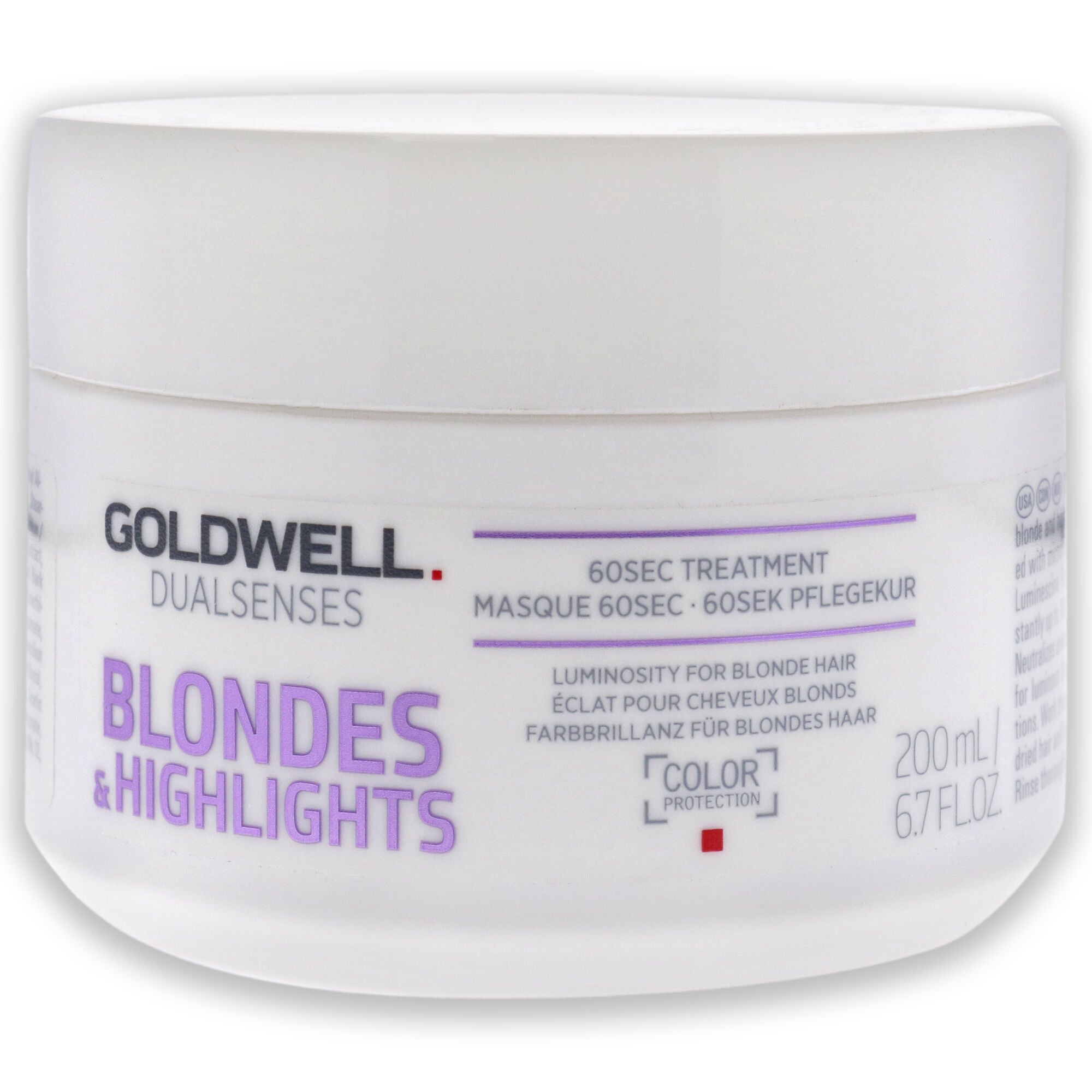 Dualsenses Blondes Highlights 60 Sec Treatment by Goldwell for Unisex - 6.7 oz Treatment, See Description, hi-res image number 0