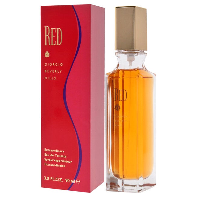 Red by Giorgio Beverly Hills for Women - 3 oz EDT Spray, See Description, alternate image number 3
