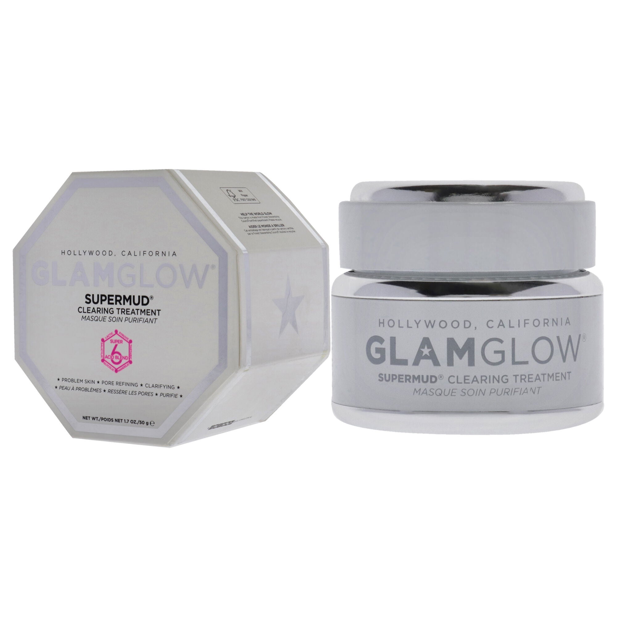 Supermud Clearing Treatment by Glamglow for Unisex - 1.7 oz Treatment, , alternate image number 7