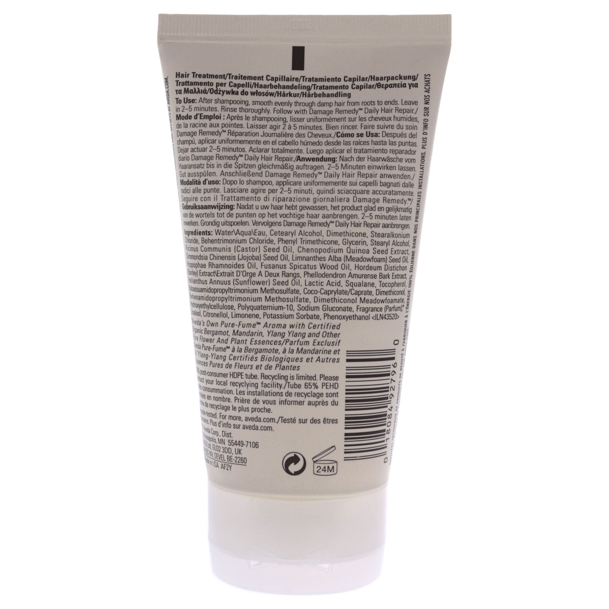 Damage Remedy Intensive Restructuring Treatment by Aveda for Unisex - 5 oz Treatment, See Description, alternate image number 2