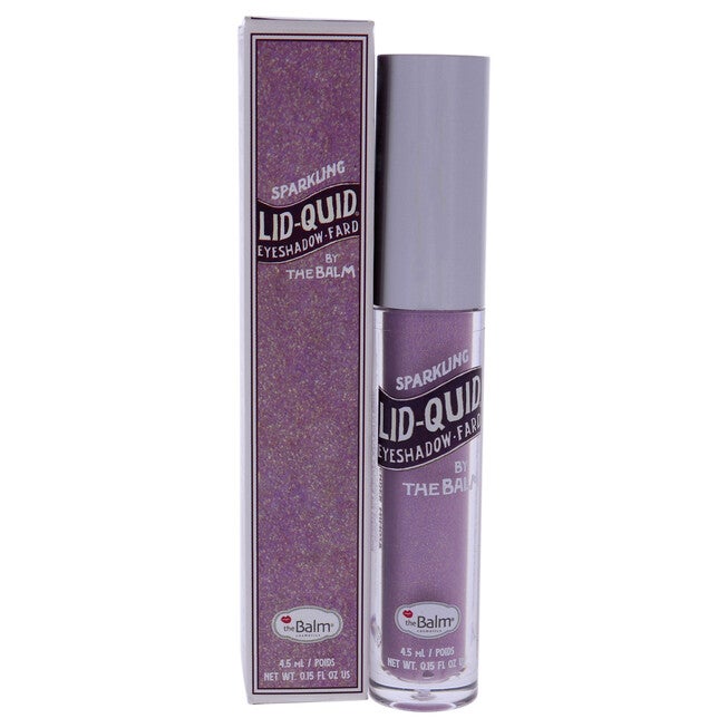 Lid-Quid Sparkling Liquid Eyeshadow - Lavender Mimosa by the Balm for Women - 0.15 oz Eye Shadow, NA, hi-res image number null