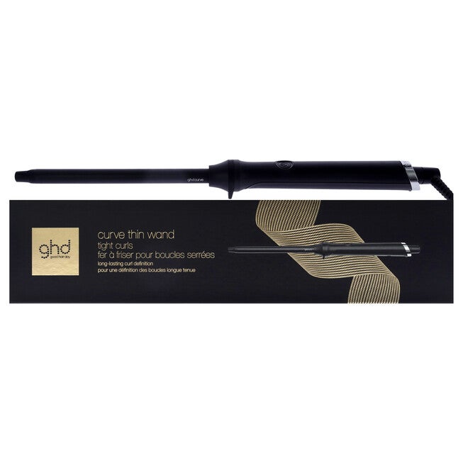 GHD Curve Thin Wand Curling Iron - CPW141 - Black by GHD for Unisex - 0.5 Inch Curling Iron, NA, hi-res image number null