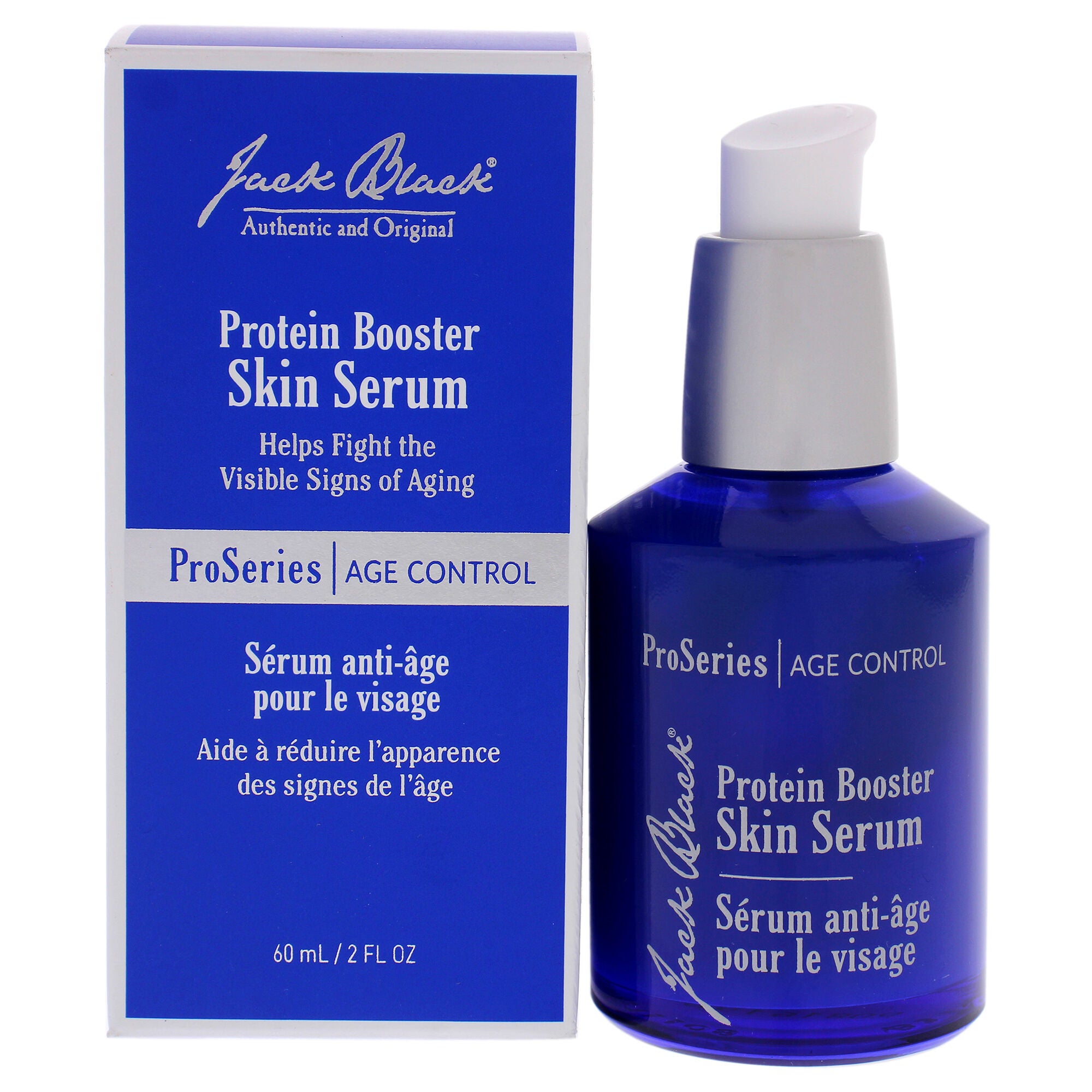 Protein Booster Skin Serum by Jack Black for Men - 2 oz Serum, See Description, hi-res image number 0