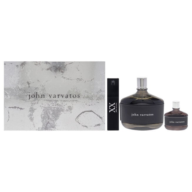 John Varvatos Heritage by John Varvatos for Men - 3 Pc Gift Set 4.2oz Heritage EDT Spray, 0.57oz XX EDT Spray, 0.5oz Heritage EDT Spray, NA, hi-res image number null