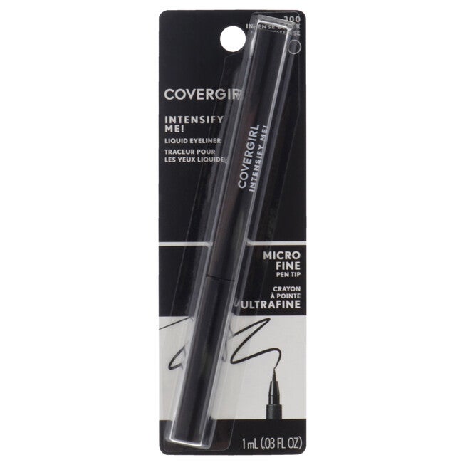 Intensify Me! Liquid Liner - # 300 Intense Black by CoverGirl for Women - 0.03 oz Eyeliner, NA, hi-res image number null