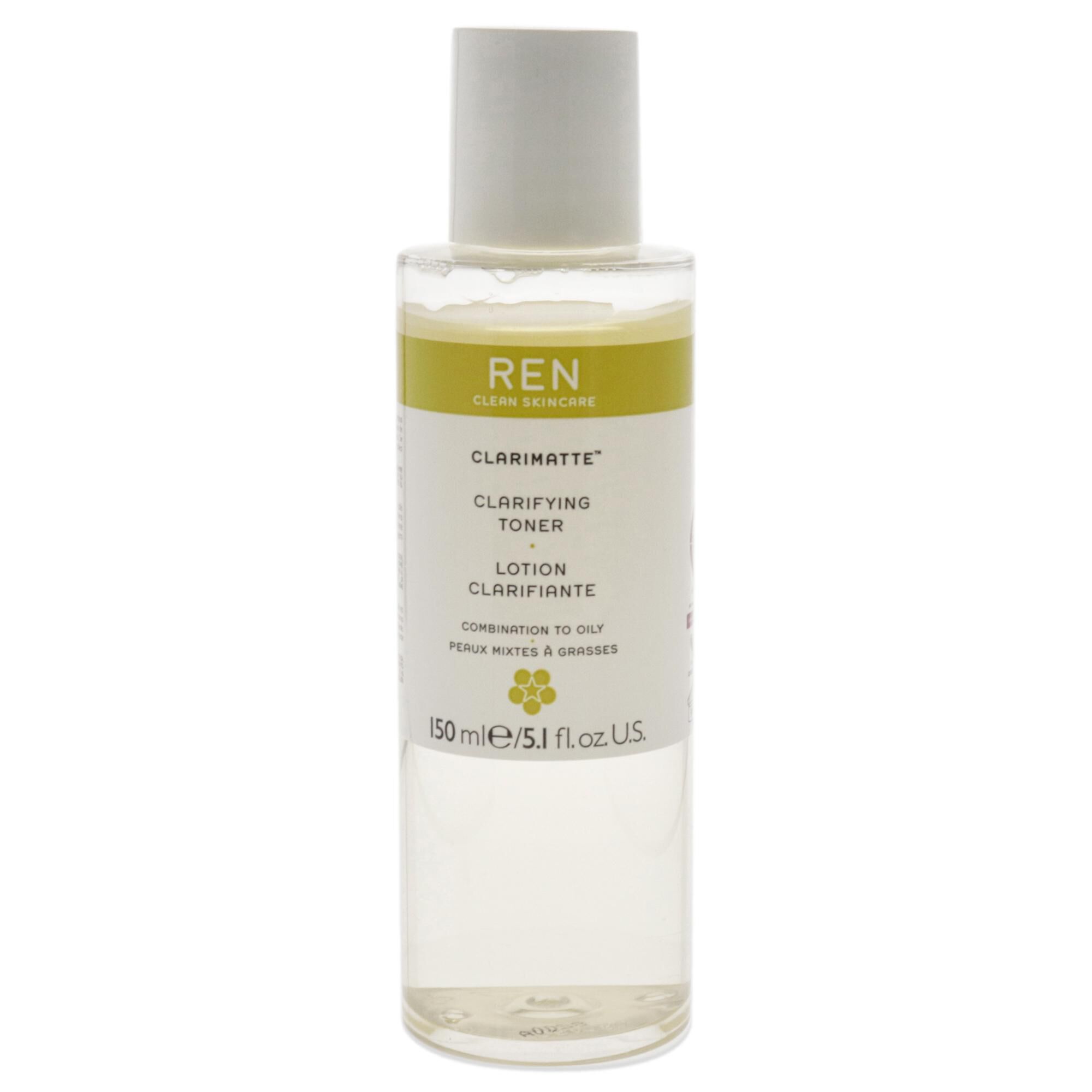 Clarimatte Clarifying Toner - Combination To Oily Skin by REN for Unisex - 5.1 oz Lotion, See Description, alternate image number 1