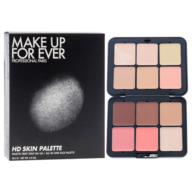 HD Skin All In One Palette - Harmony 1 by Make Up For Ever for Women - 0.9 oz Makeup, , alternate image number null