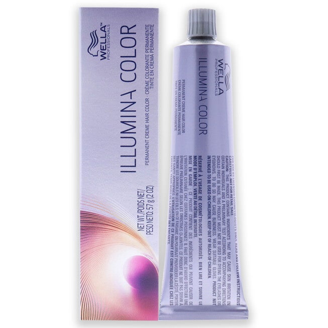 Illumina Color Permanent Creme Hair Color - 8 93 Light Blonde - Ash Gold by Wella for Unisex - 2 oz Hair Color, NA, hi-res image number null