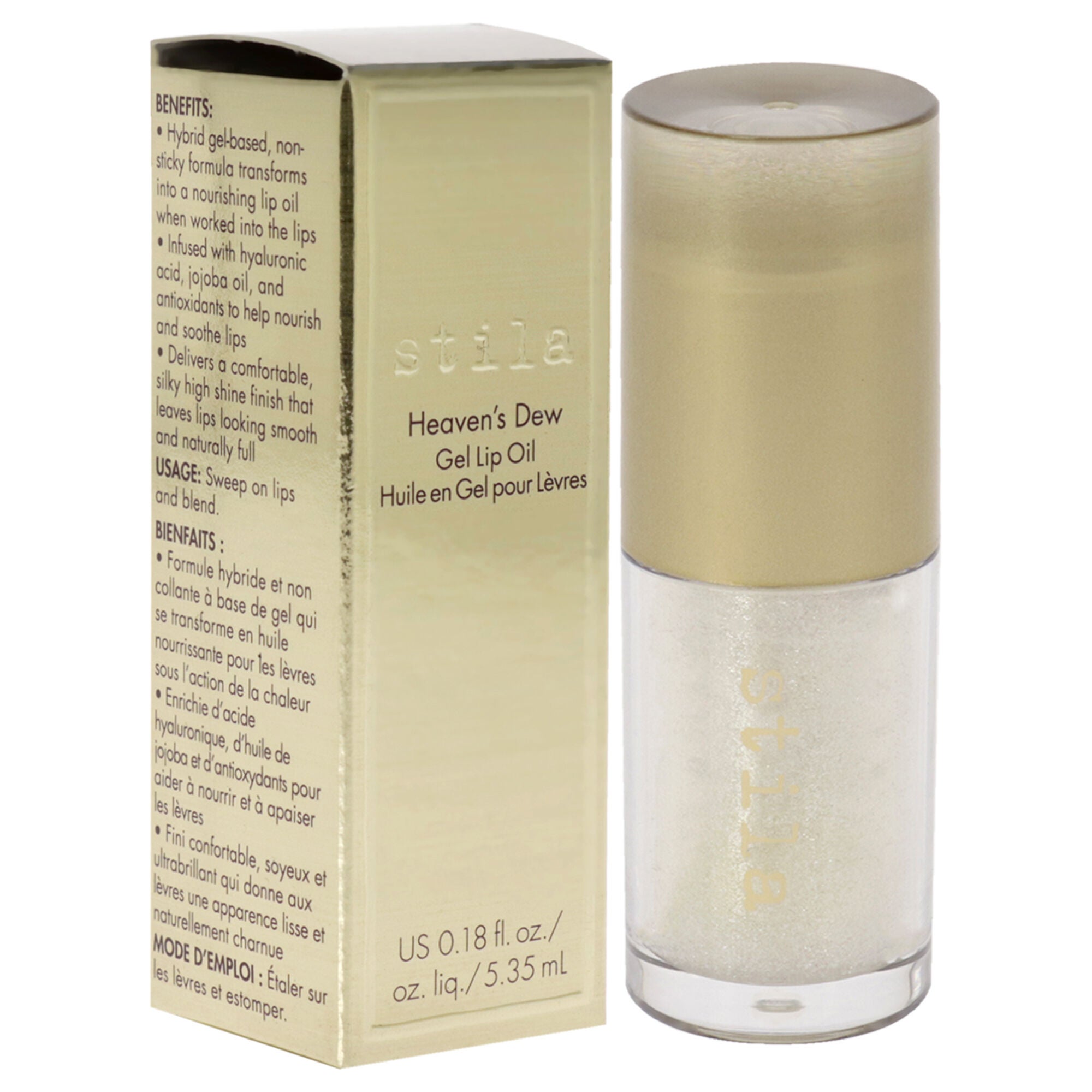 Heavens Dew Gel Lip Oil - Moondust by Stila for Women - 0.18 oz Lip Oil, See Description, alternate image number 1