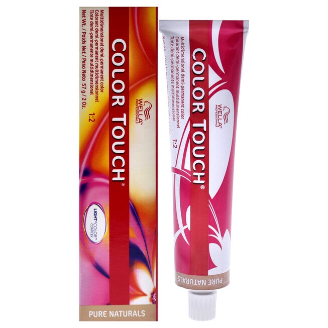 Color Touch Demi-Permanent Color - 8 03 Light Blonde-Gold by Wella for Unisex - 2 oz Hair Color, NA, hi-res image number null