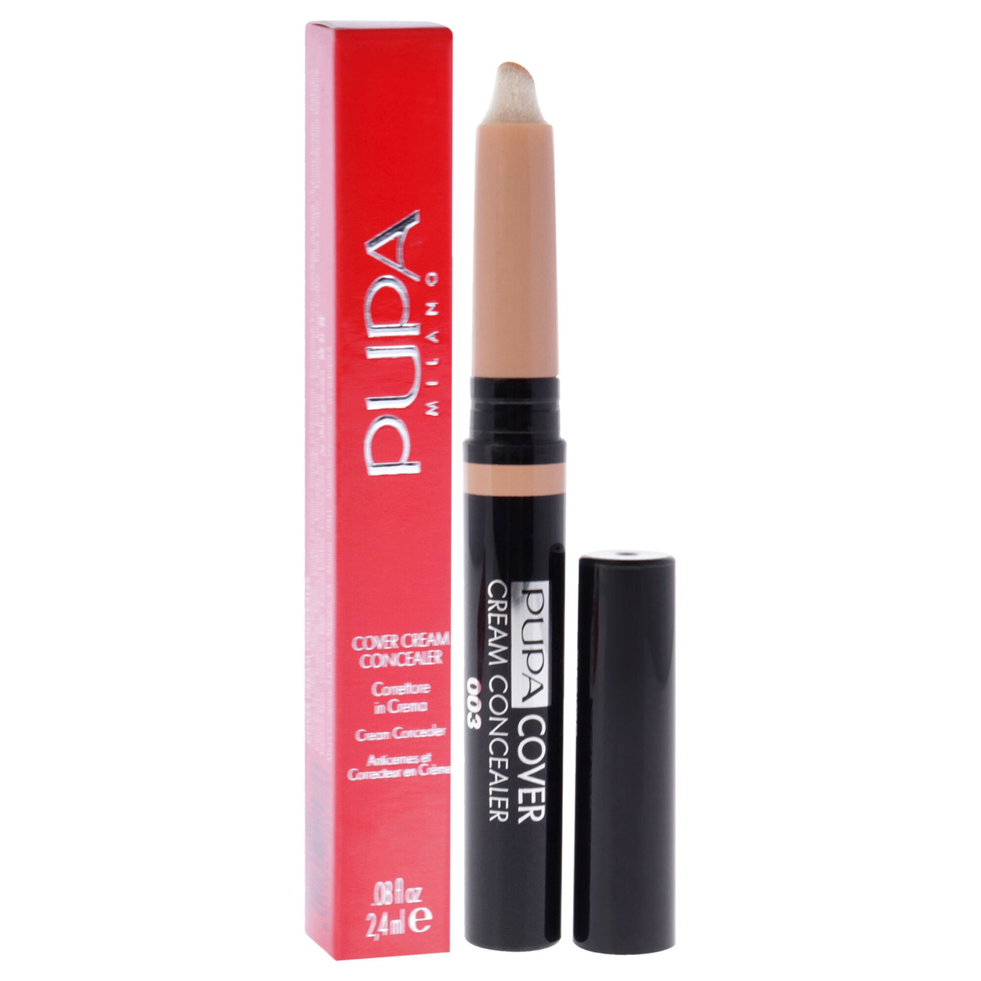 Cover Cream Concealer - 003 Dark Beige by Pupa Milano for Women - 0.08 oz Concealer, , alternate image number 6
