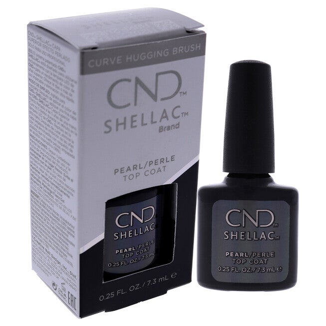Shellac Nail Color - Pearl Top Coat by CND for Women - 0.25 oz Nail Polish, NA, alternate image number null