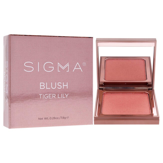 Powder Blush - Tiger Lily by SIGMA for Women - 0.28 oz Blush, , alternate image number null