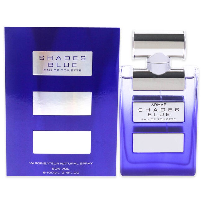 Shades Blue by Armaf for Men - 3.4 oz EDT Spray, NA, hi-res image number null