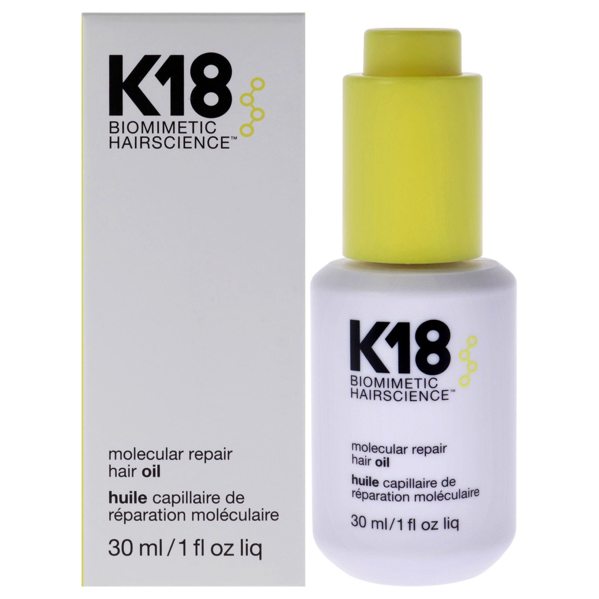 Molecular Repair Hair Oil by K18 Hair for Women - 1 oz Oil, See Description, hi-res image number 0