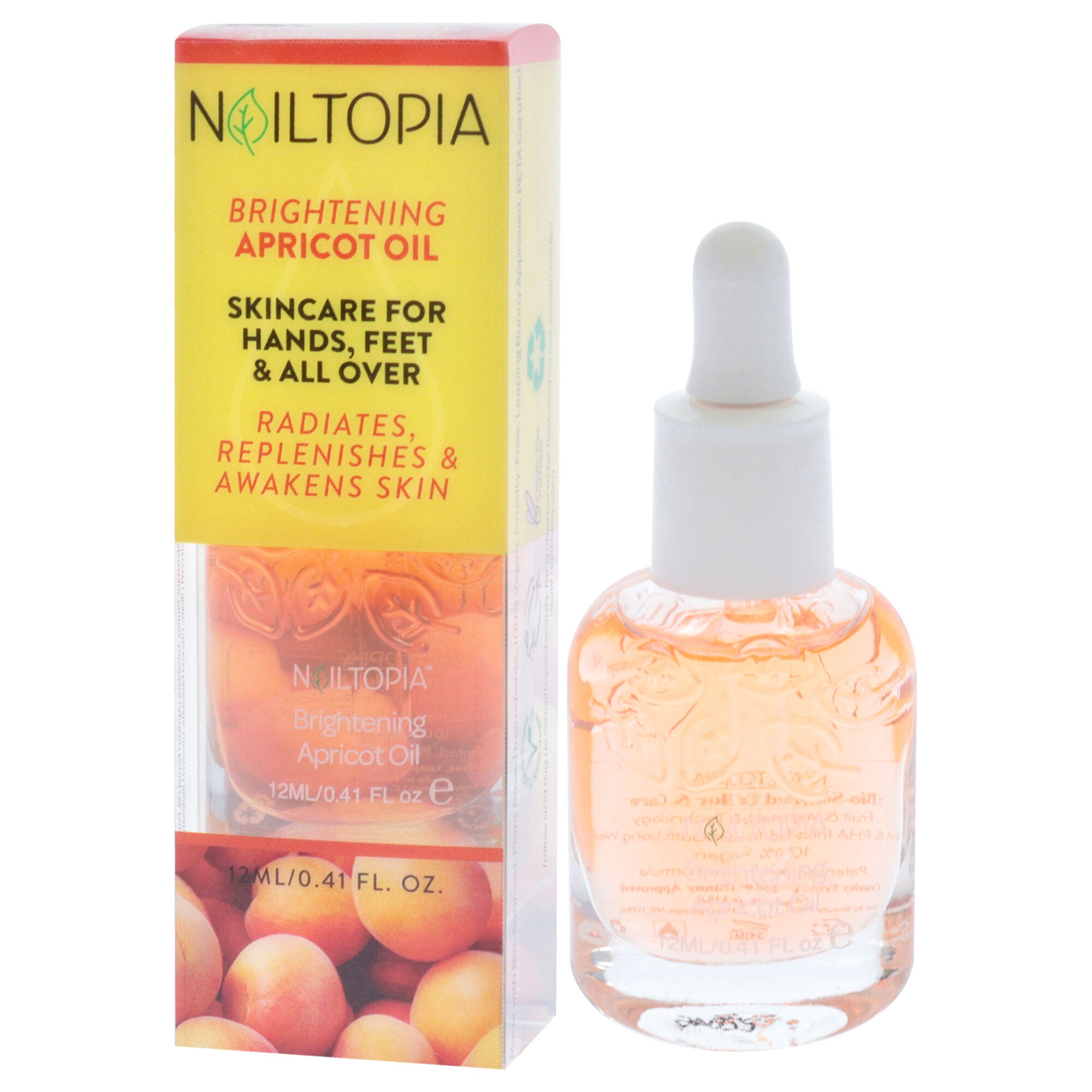 Brightening Oil - Apricot by Nailtopia for Women - 0.41 oz Oil, , alternate image number 7