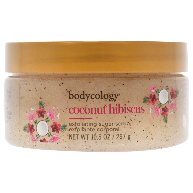 Coconut Hibiscus Exfoliating Sugar Scrub by Bodycology for Women - 10.5 oz Scrub, , alternate image number null