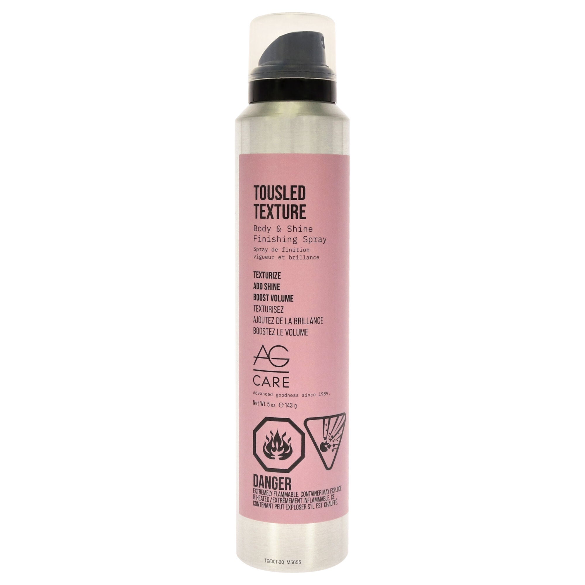 Tousled Texture Finishing Spray by AG Hair Cosmetics for Unisex - 5 oz Hair Spray, See Description, hi-res image number 0